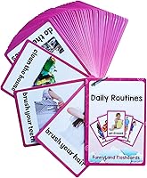 Vista 23 de Lilias Tarjetas flash – Tarjeta de bolsillo con palabras en inglés para niños pequeños, juguetes de aprendizaje, suministros para jardín