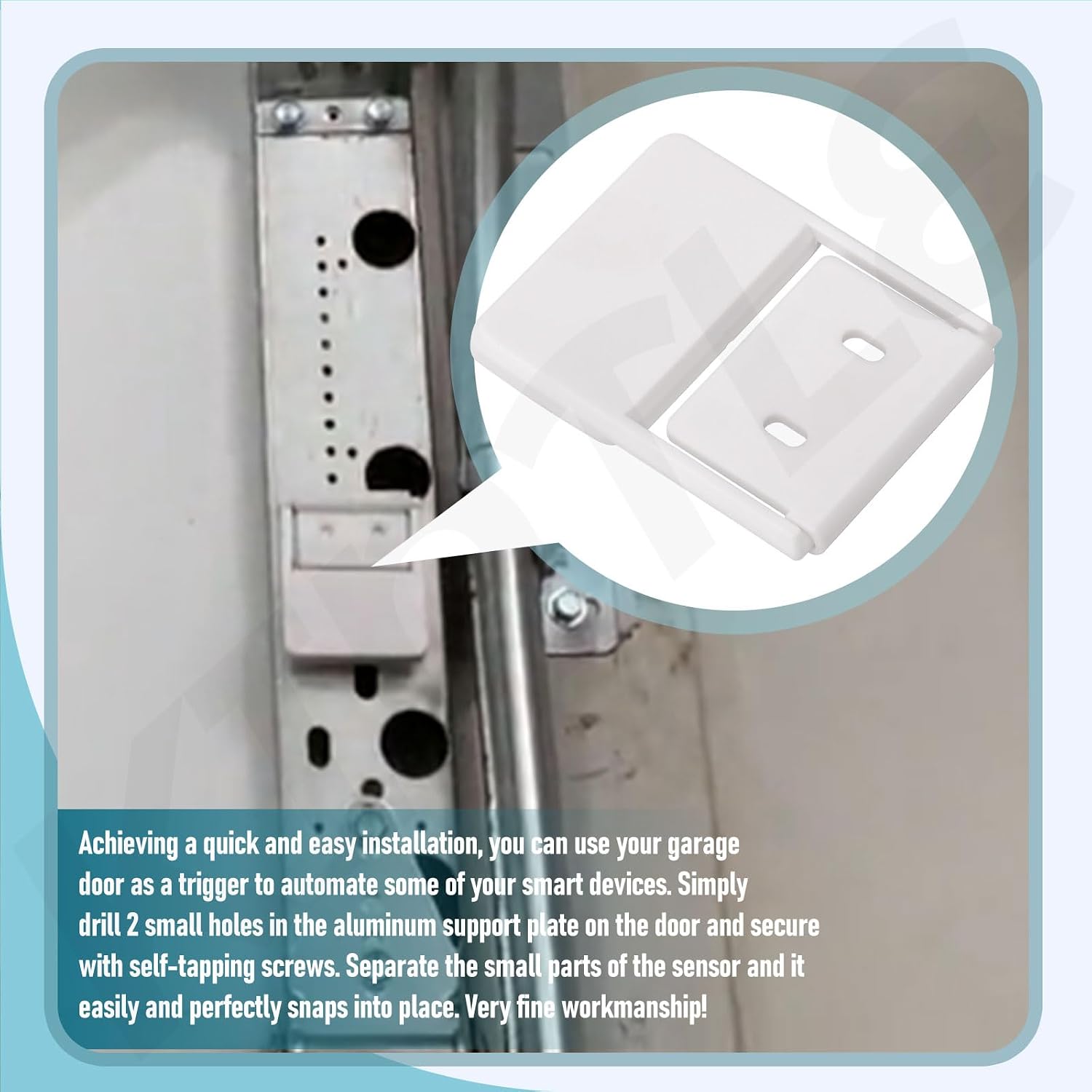 Garage Door Bracket for Wyze Sense V2 image 3
