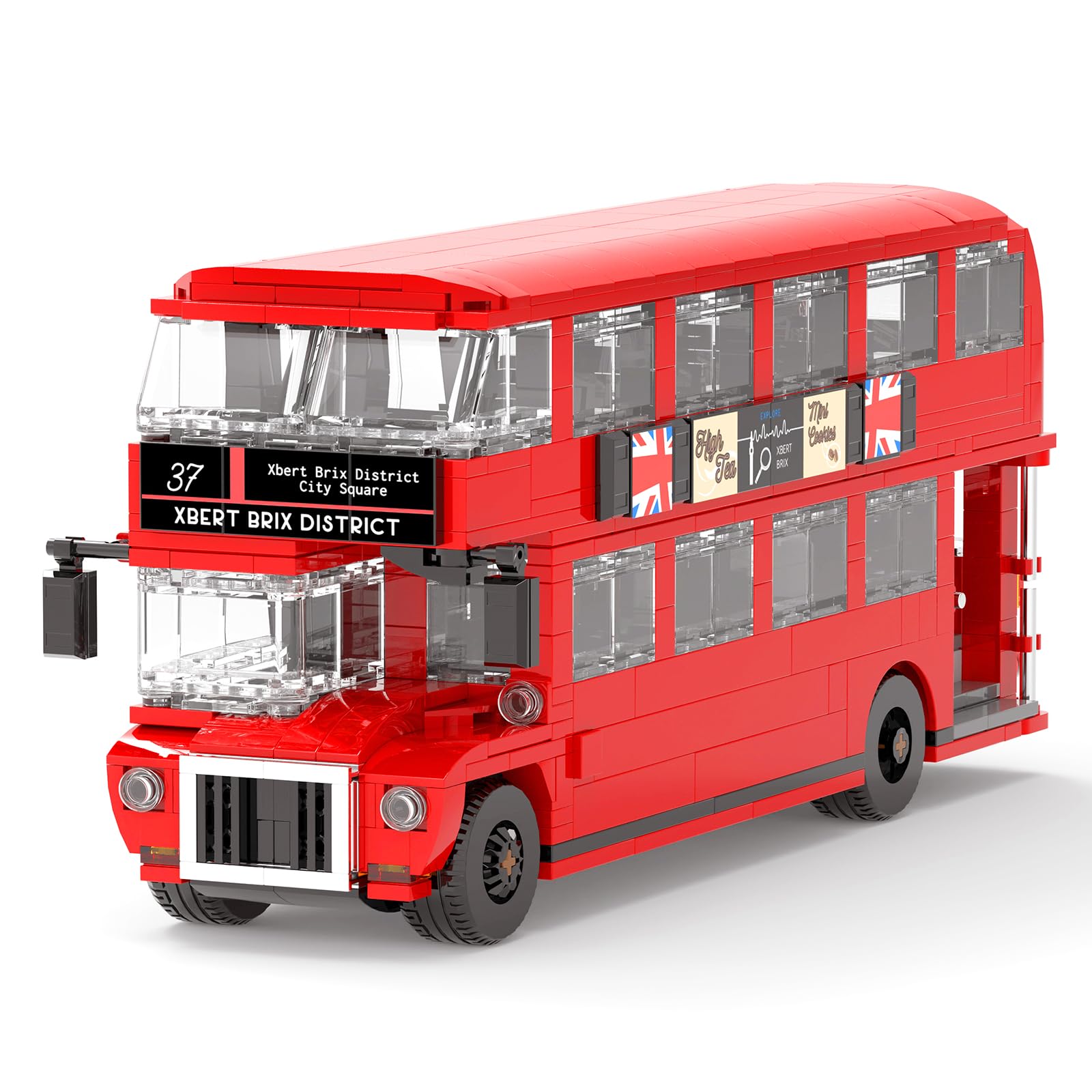 THE BUS COLLECTION 7箱セット Amazon.com: Xbert London Routemaster Double-Decker Bus Building