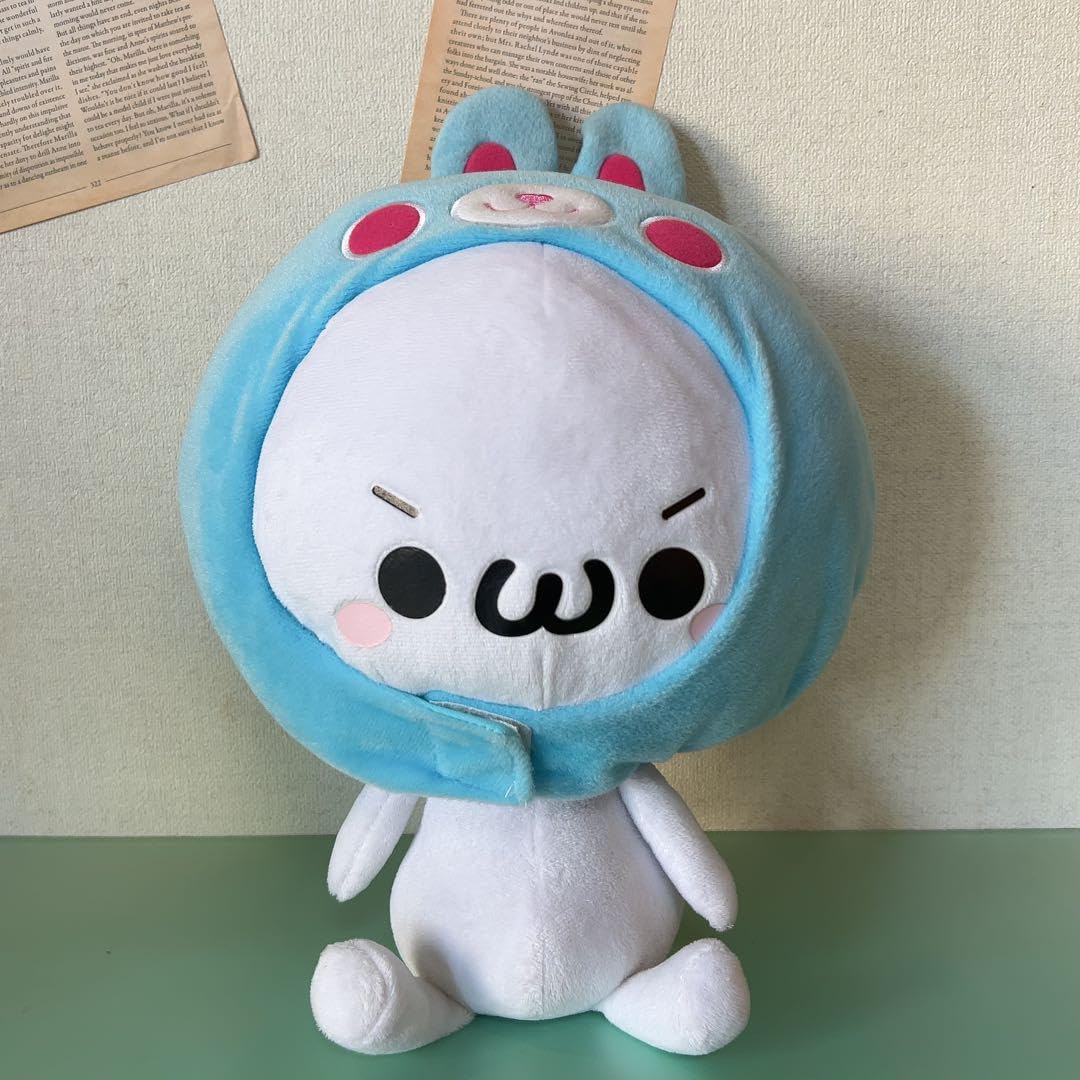 Amazon.co.jp: かおもじん ぬいぐるみ うさぎとねこ 奇ぐるみ 着ぐるみ