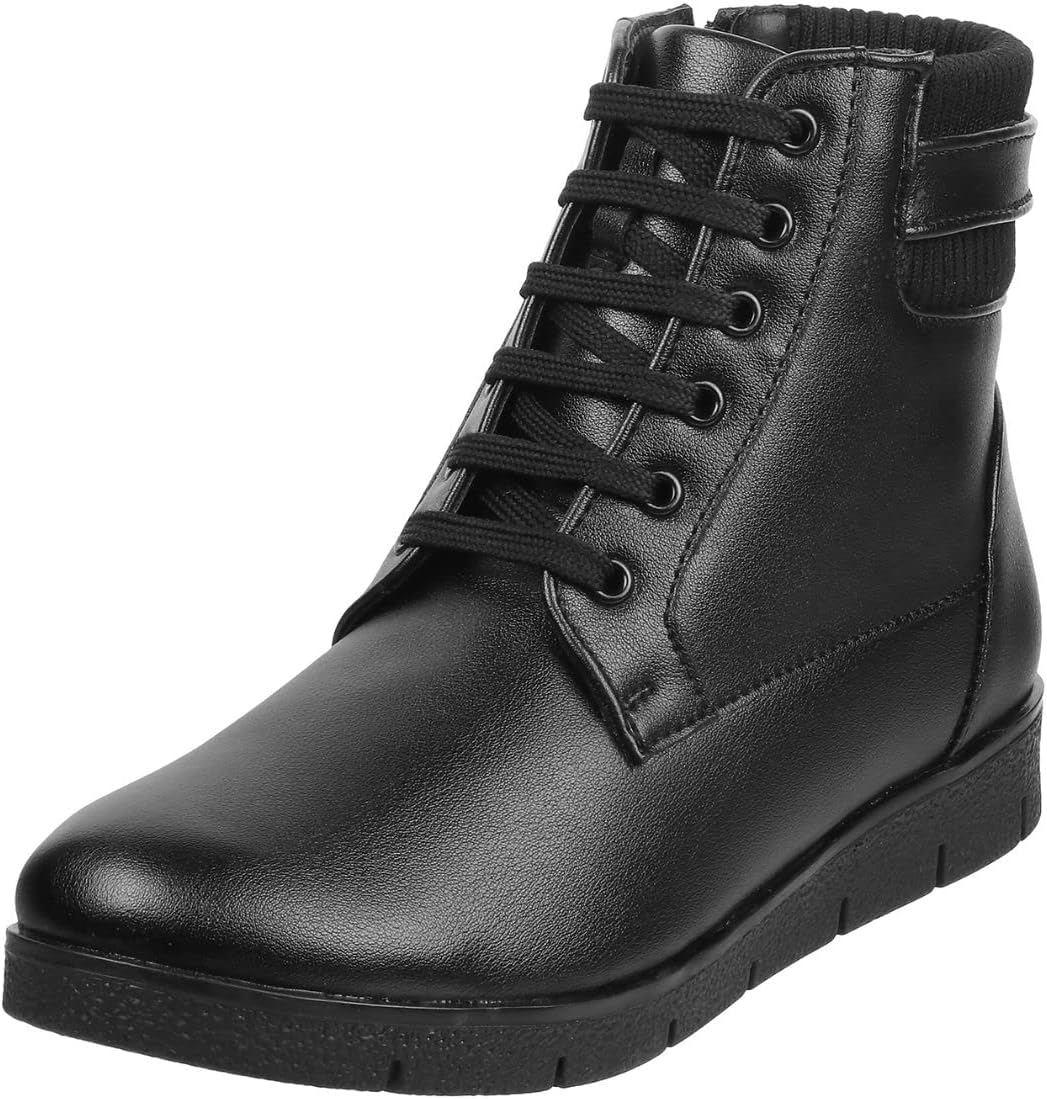 Mochi Women Leather Ankle Boot