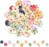 NINVVS 60 Star Language Flowers, Artificial Flower Heads, Diy Decorations, Handmade Flowers, Used to Decorate Weddings, Parties, Home Gardens, Wedding Cars