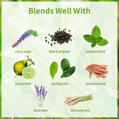 Miniatura 120 de Yethious Aceite esencial de manzanilla orgánico 100% puro aceites de aromaterapia para difusor, piel, cabello y cara, 0.3 fl oz Manzanilla,Flor