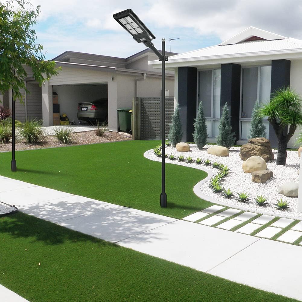 Onе-Dау Sаlе: Uр tо 40% оƒƒ 300W Solar Street Flood Light Outdoor Lamp, Motion Sensor Dusk to Dawn Monocrystalline Silicon Panel Solar Powered LED Lights with Remote Control for Yard, Parking Lot, Stadium, Garden, Pathway