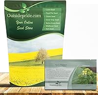 Vista 10 de Outsidepride Semillas de mostaza blanca para plantar, semillas de cultivo de cobertura anual de 5 libras con sistema de raíces profundas, forraje