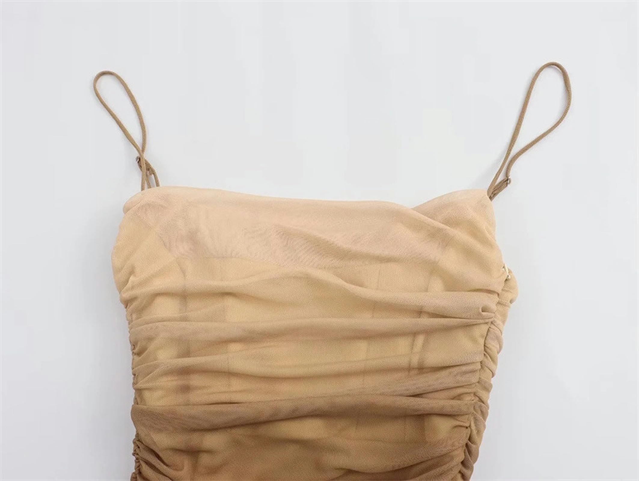 Abito Stampato Semplice Moda retrò da Donna Autunnale