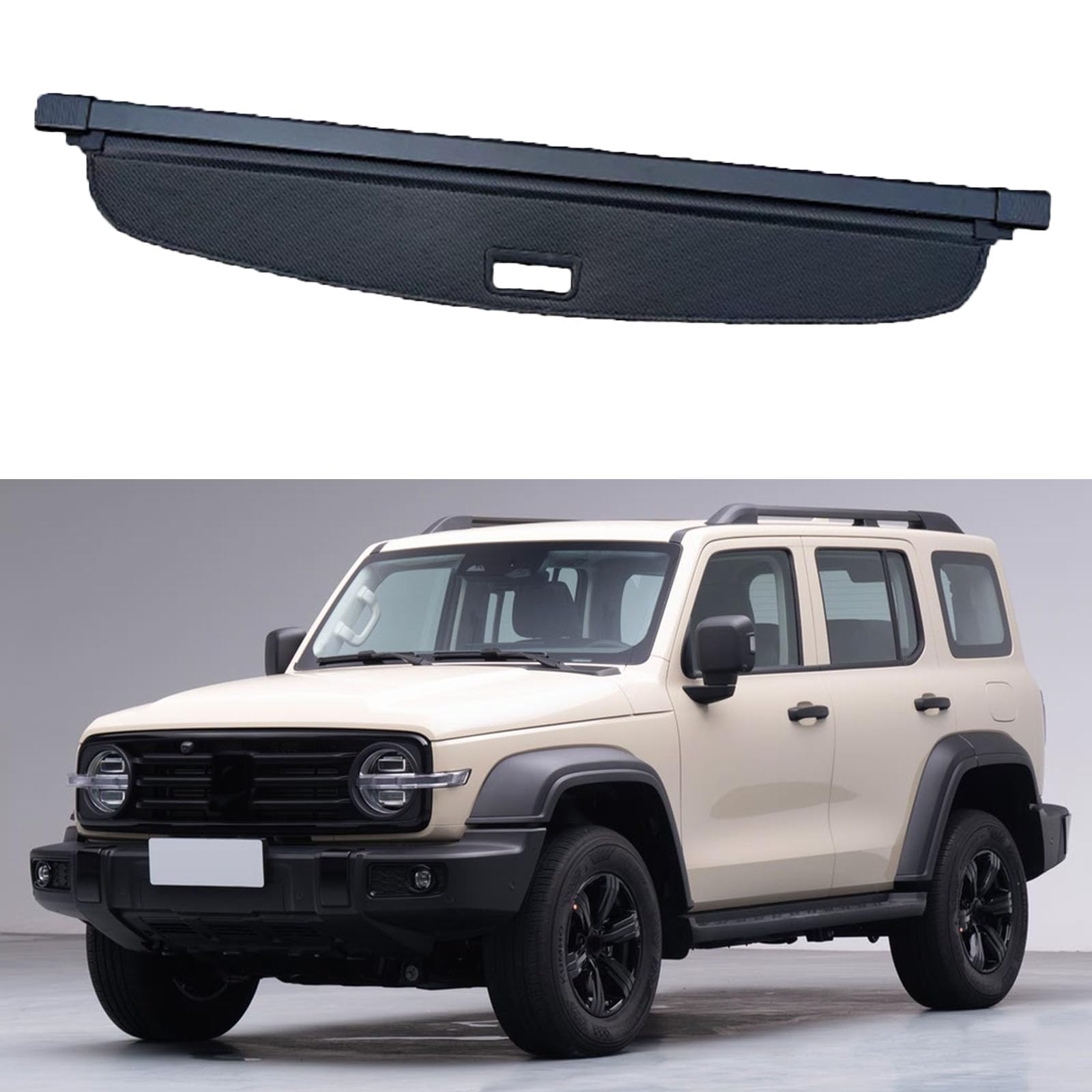 YYFYYDS Retractable Rear Trunk Parcel Shelf,Compatible with Tank 300,Car storage