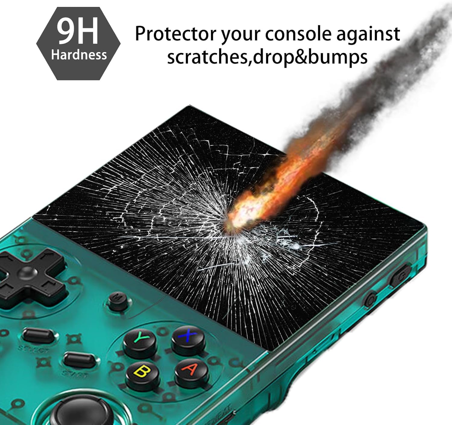 Verre Trempé De Haute Qualité Pour RG35XX / RG35XX Plus, Film De Protection D'écran HD Anti-rayures Pour Accessoires De Console De Jeu RG35XX