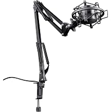GXTrust Emita Microphone Arm Microphone Stand with Integrated 290 cm Cable
