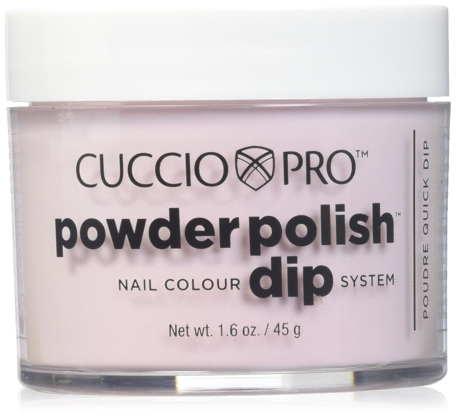 Cuccio Colour Powder Nail Polish - Lacquer For Manicure And Pedicure - Highly Pigmented Powder That Is Finely Milled - Durable Finish, Flawless Rich Color - Easy To Apply - Rose Petal Pink - 1.6 Oz