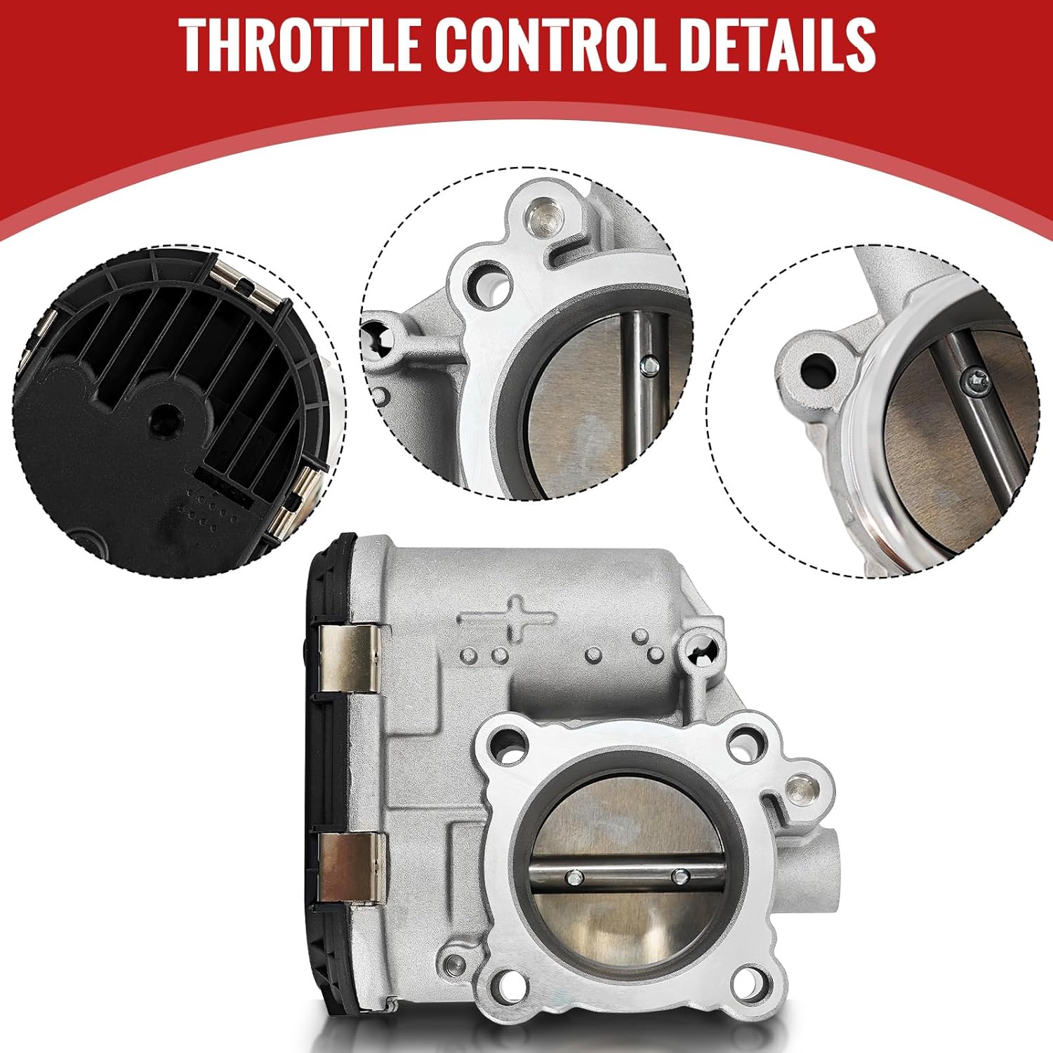1204455 Throttle Body Throttle Control Compatible with Polaris ACE 570 900 Ranger 570 900 1000 Sportsman 450 570 RZR 570 900 1000 Turbo PRO 2013-2025,0280750532