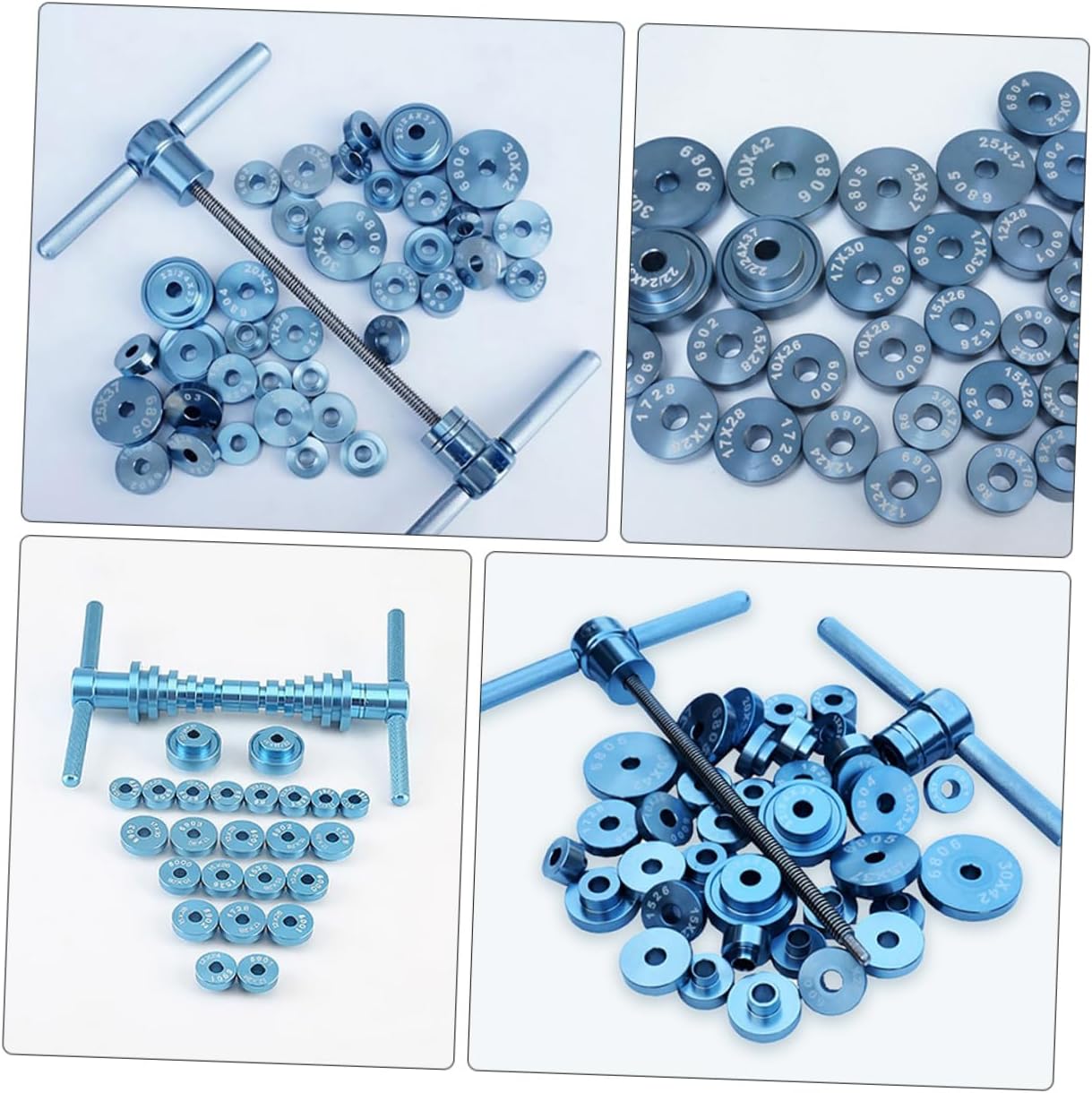 1pc Practical Bike Bearing Installation Kit Easy Use Static Press Tools for Hub Bottom Bracket Repair Complete for Efficient Maintenance Replacement of Damaged Bearings