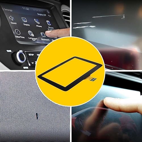 Miniatura 7 de Micarun 7 pulgadas pantalla táctil digitalizador pantalla táctil de cristal acrílico transparente coche táctil reemplazo de cristal para Mazda 3