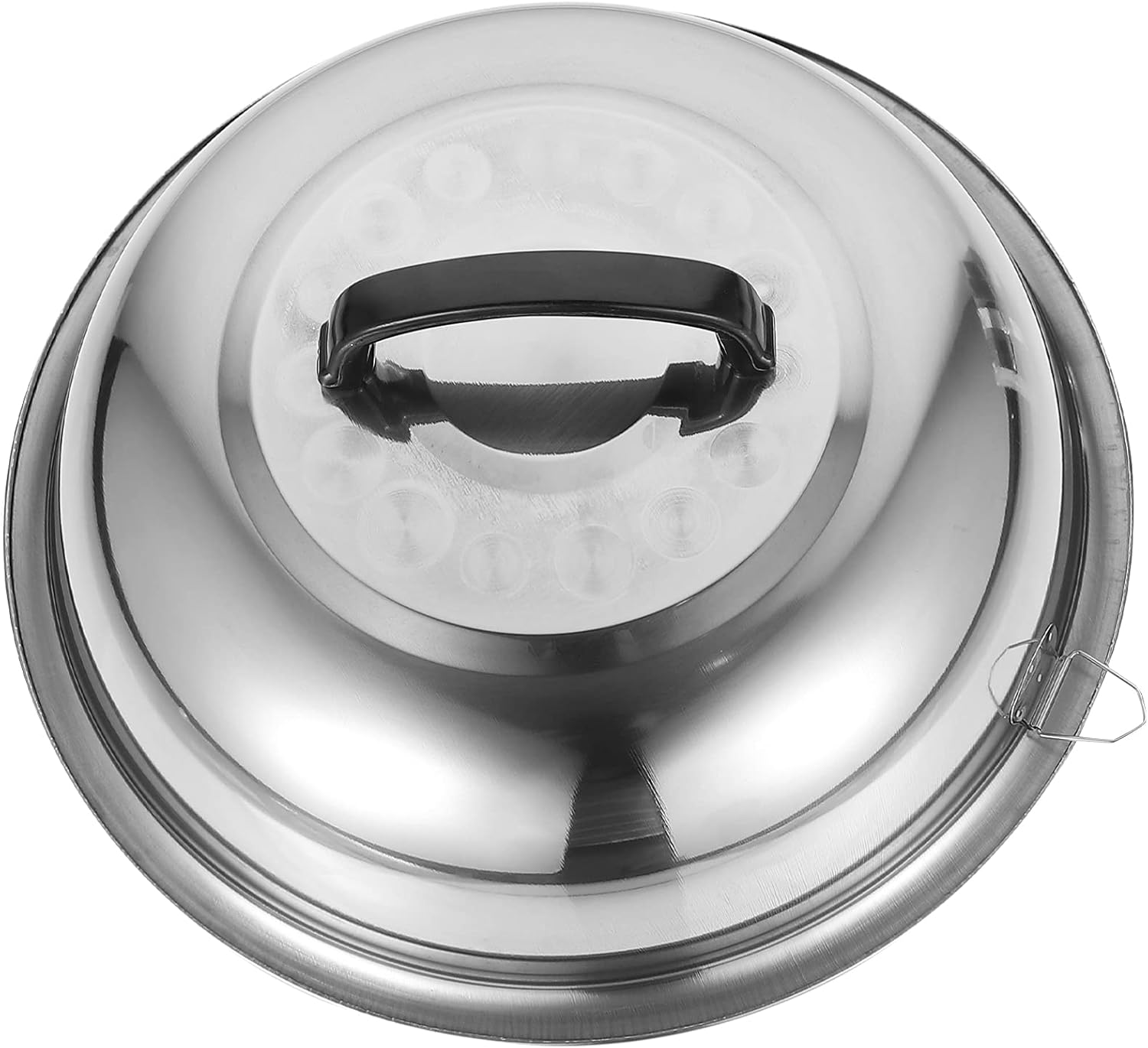 BBQ Stainless SteelCheese Melting Dome,Food Steaming Covers,Universal Lid Frying Pan Cover
