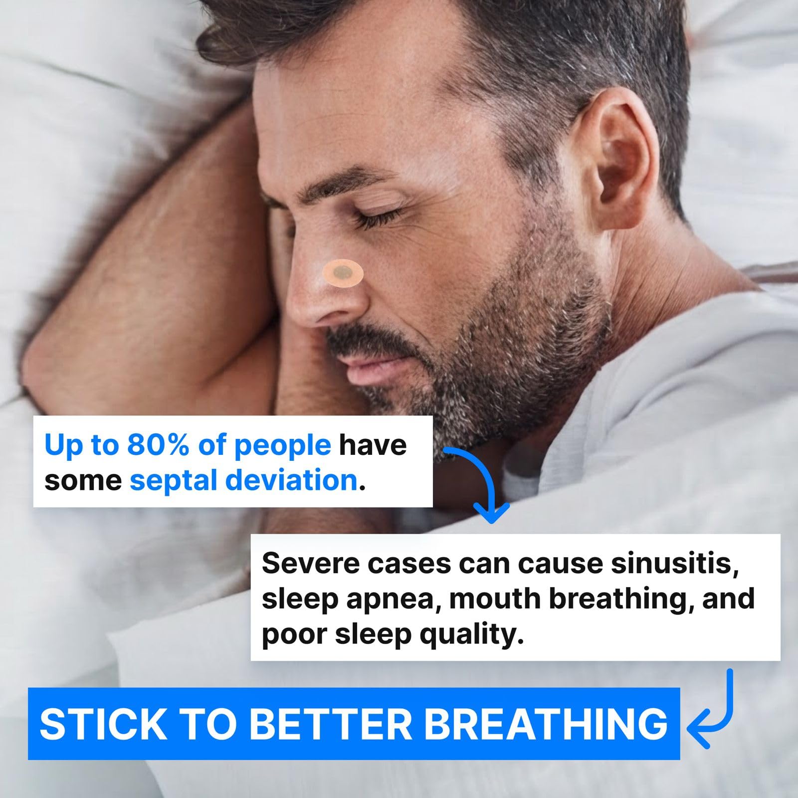 Nasal Strips Breathing Refill Pack – 60-Day Count – Enhanced Breathing Refill, Sleep Aid & Snore Reduction, Bash Stack — Amazon image 3