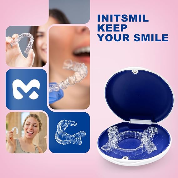 Clear Retainers Custom-Made Set for Upper and Lower Teeth