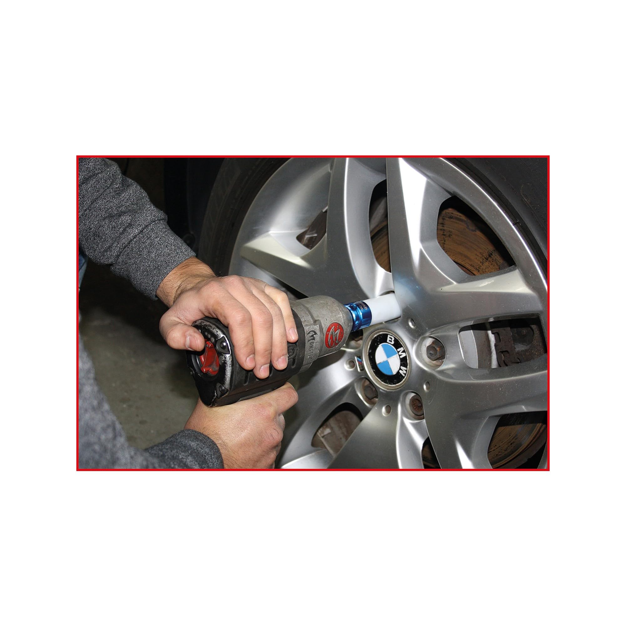 KS Tools 515.1006 1/2" Alu-Felgen Kraft-Stecknuss-Satz, 4-tlg.