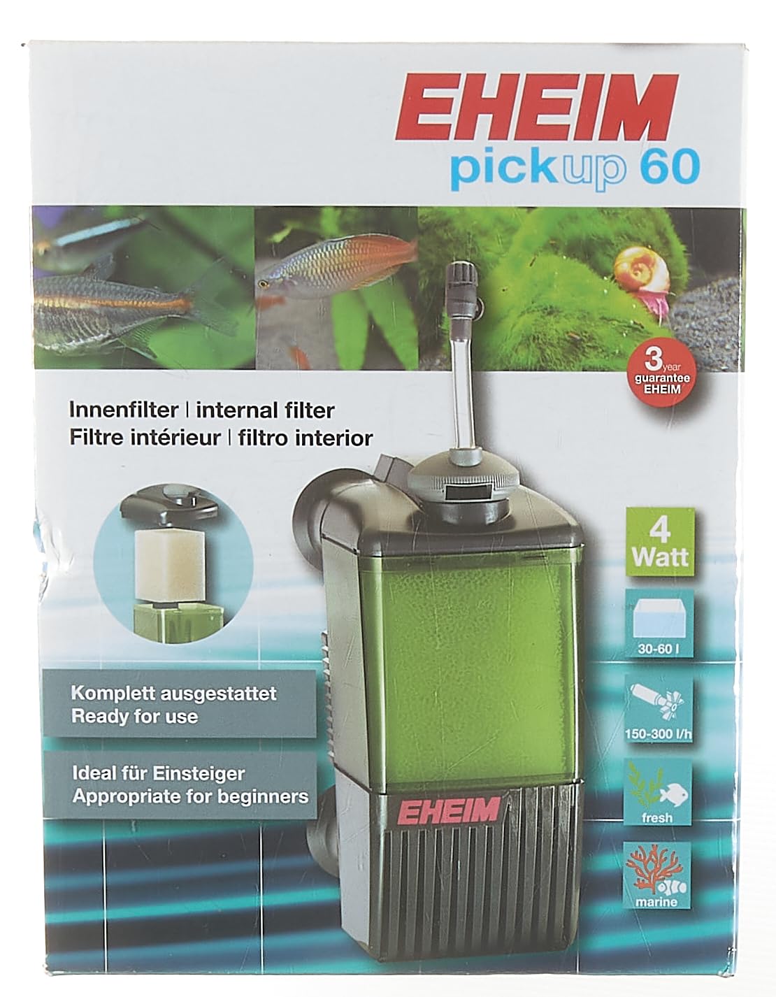 EHEIM Pickup 60 Aquarium Internal Power Filter : Amazon.in: Pet