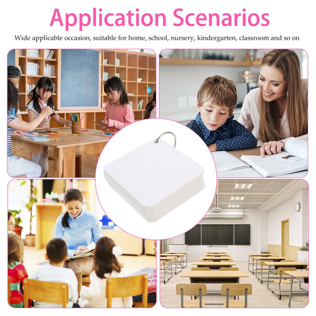 300blätter Leere Karteikarten Blank Cards zum Notieren und Lernen Kleine Papierkarten für Schule Büro und Diy-projekte Leicht und Transportabel