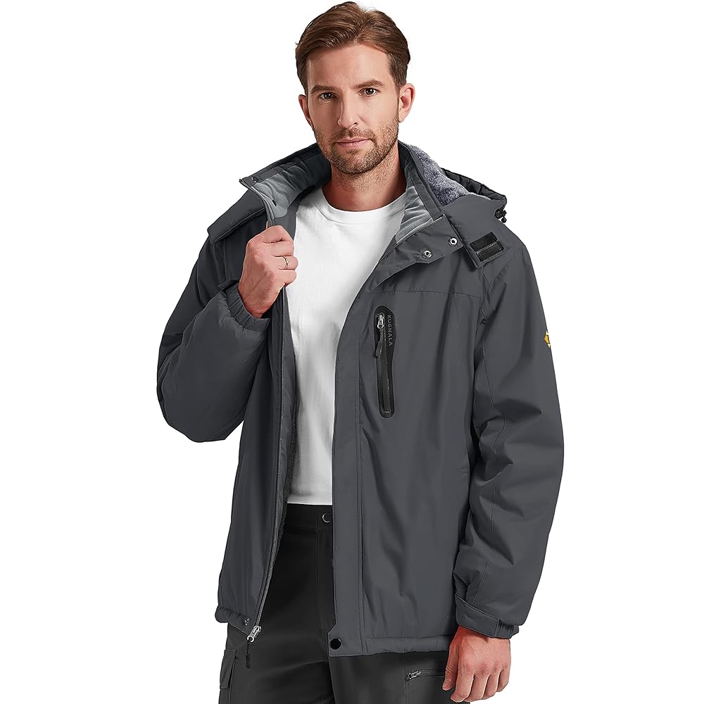 Amazon.com: Kugnala Men's Winter Skiing Jacket Waterproof