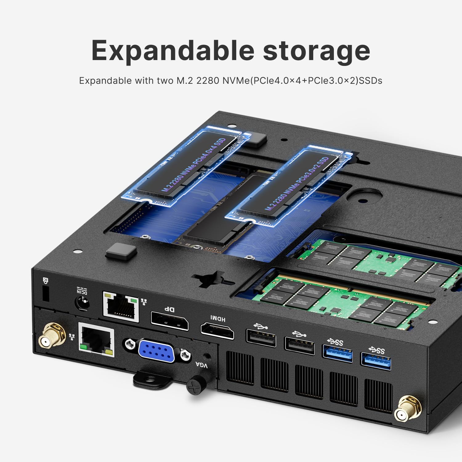 ミニpc windows 11 pro i9-13900HK 32GB 1t Amazon.com: Mini PC, Core i9-13900HK(up to 5.4 GHz) 32GB DDR5 1TB
