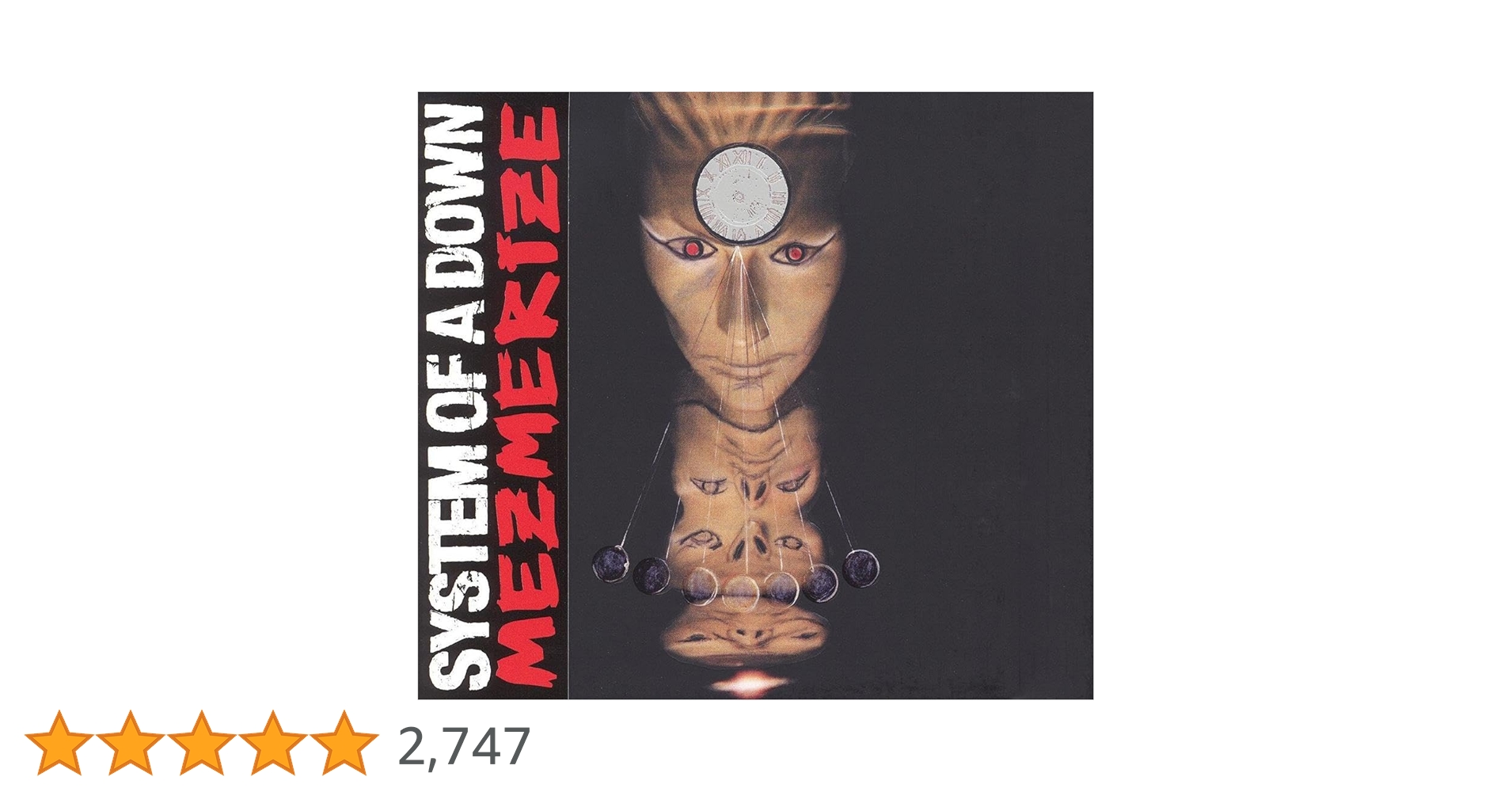 SYSTEM OF A DOWN メズマライズ　システムオブアダウン Amazon.co.jp: メズマライズ: ミュージック