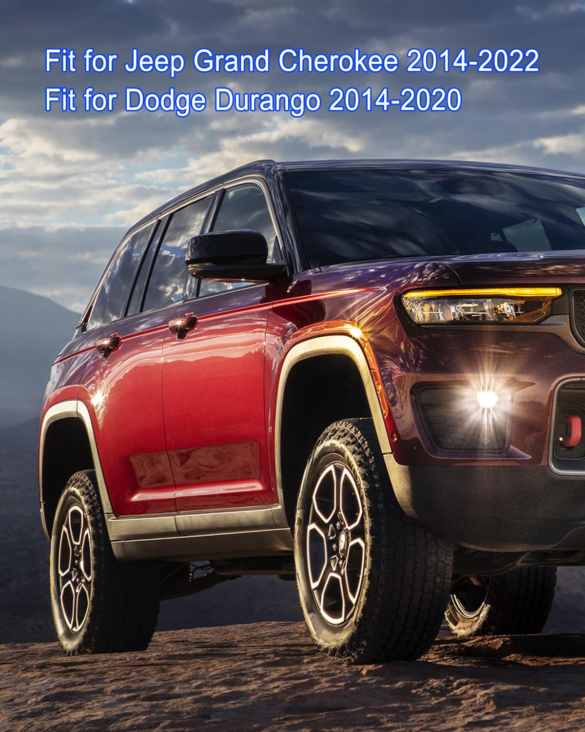 Tapa De Depósito De Combustible En Fibra De Carbono Para Dodge Durango 2011-2021