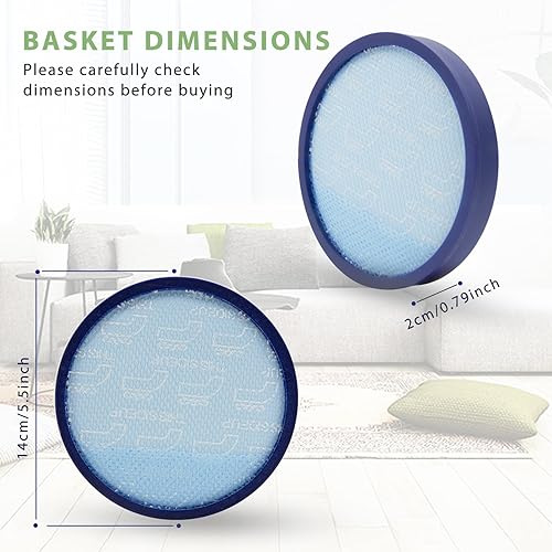 Miniatura 3 de Paquete de 3 filtros 304087001 compatibles con Hoover WindTunnel Rewind UH71350V, UH71300, UH71250, UH71330, UH71100, UH71012 y WindTunnel 3