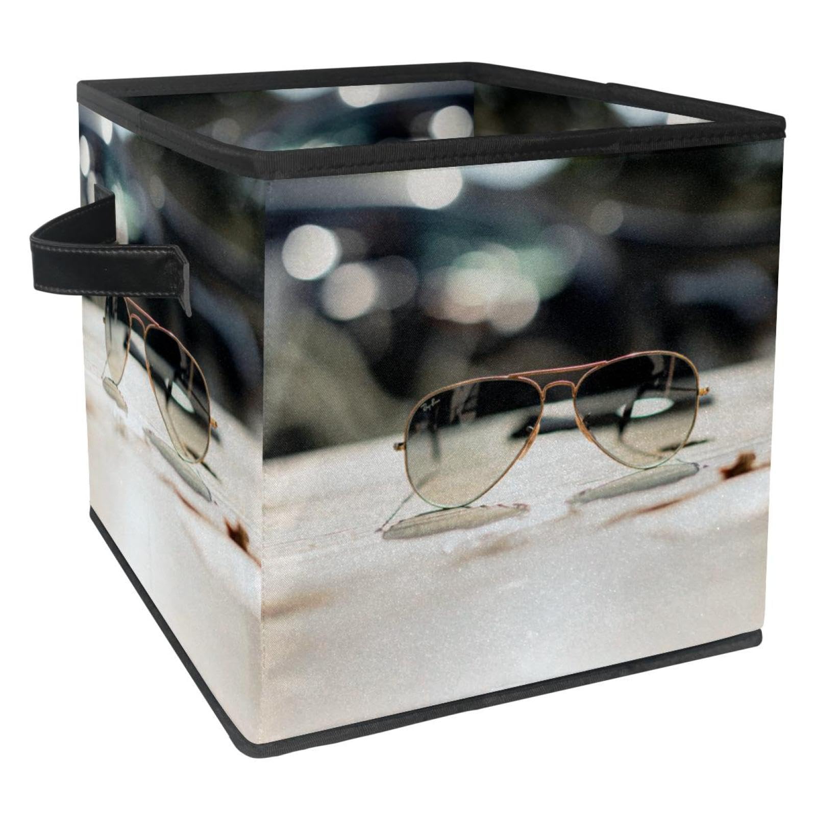 Boîte de rangement pliable gain de place pour trier les vêtements et livres encombrants