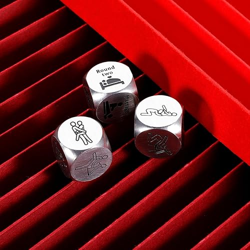 Miniatura 77 de VANLOVEMAC Regalos de despedida de soltera para novia, regalos de dados de noche de cita para pareja, dados de decisión de comida, divertidas ideas