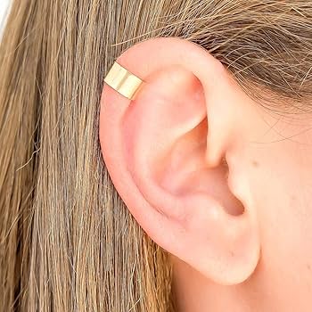 TEN. plump earcuff  2021年　希少 Amazon.com: Gold Ear Cuffs for Women Non Piercing, 14K Gold