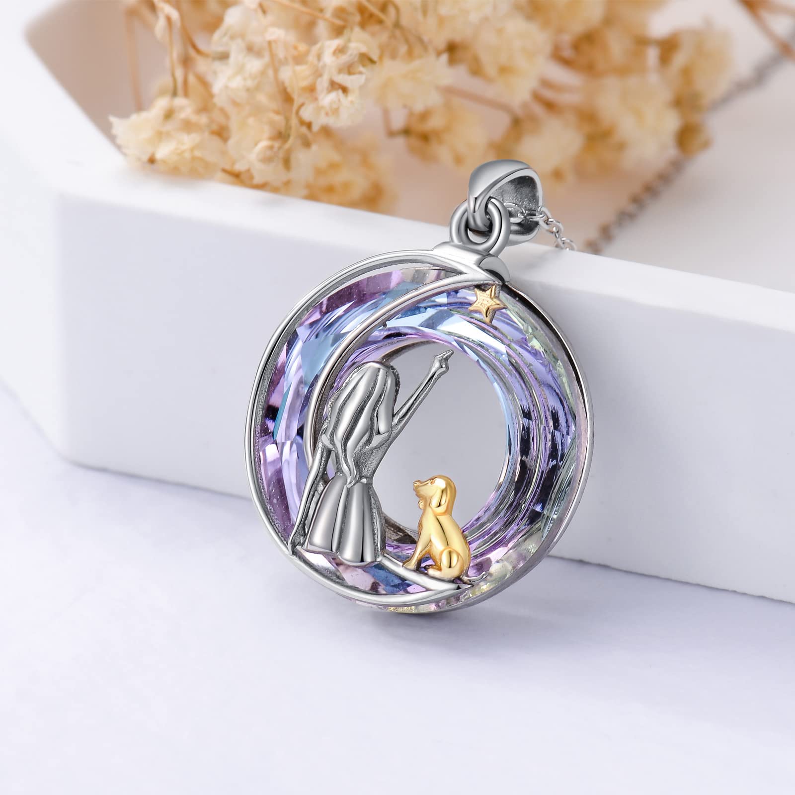 Sterling Silver Butterfly Dragonfly Hummingbird Axolotl Bunny Cat Dog Frog Guinea Pig Turtle Highland Cow Horse Wolf Sloth Mermaid Phoenix Unicorn Pendant Necklaces Animal Jewellery Gifts for Women
