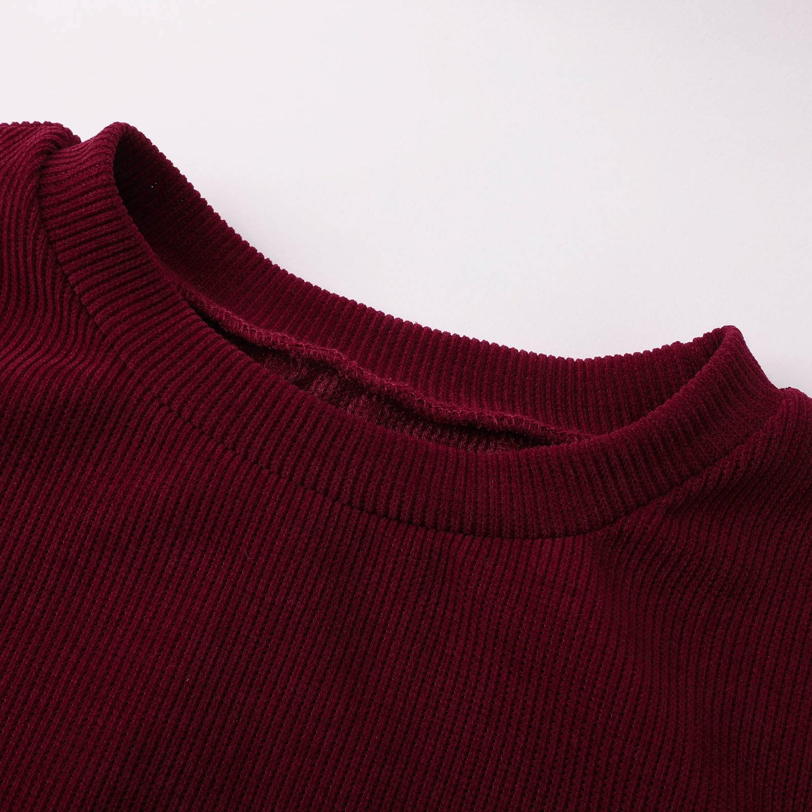 Nuevo Vestido de Invierno para Mujer con Cuello Redondo, Tiras y Pliegues