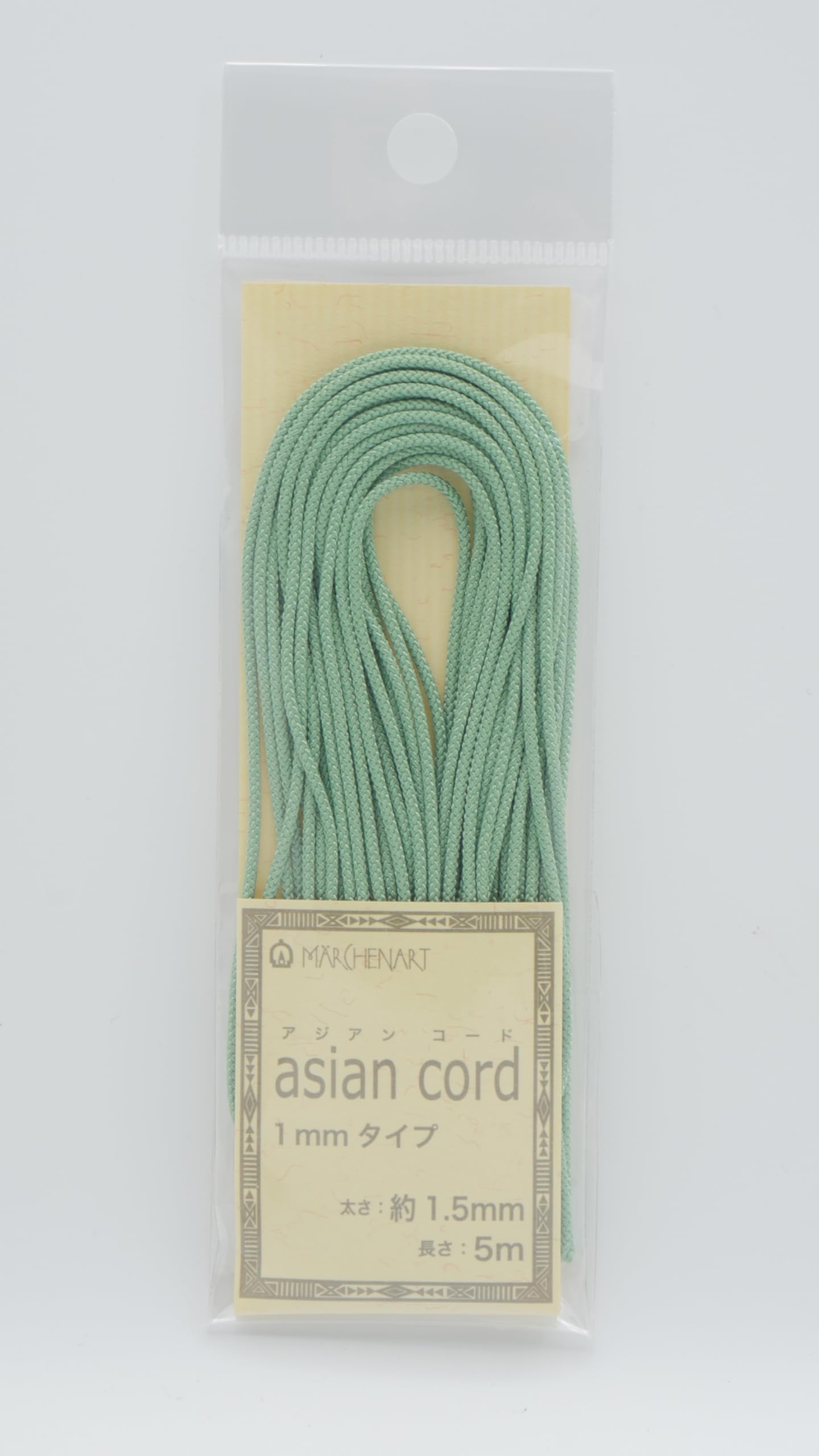 Art asiatique Code Fairy Tale fil vert sage pour décoration de table zen