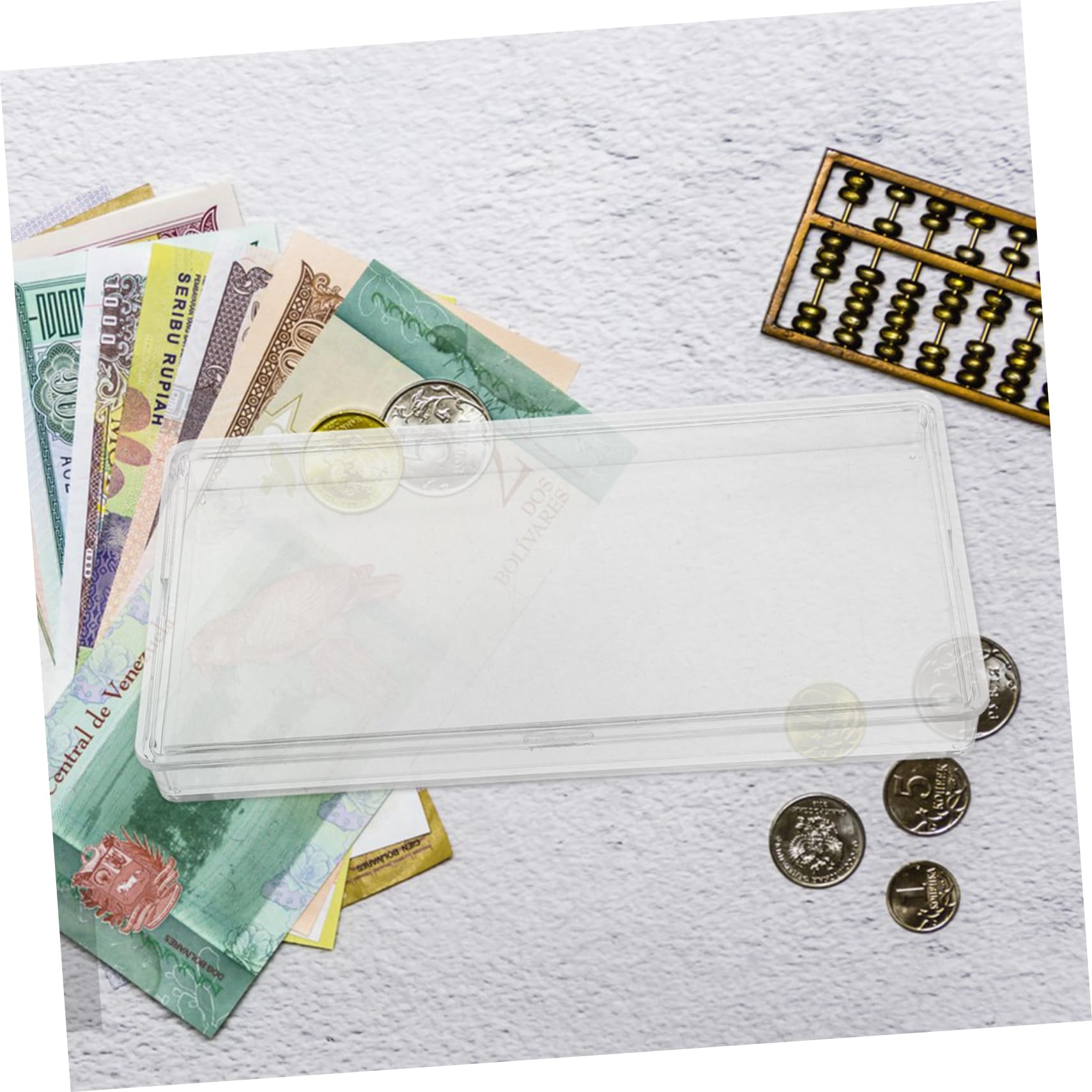 Amazon.co.jp: HAPINARY 薄型紙幣ケース Abs素材製 紙幣ホルダー 6.18×3.19×0.63インチ お札保管用チックボックス  記念紙幣や切手の収納と展示に最適 : ホビー