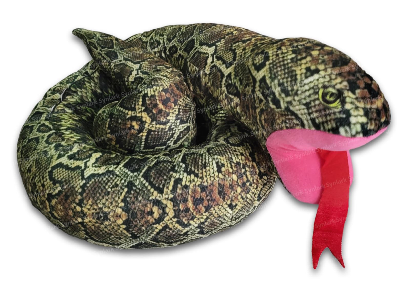 Synlark® Snake Plush Toy 74 inch (6.16 Foot) Large, Huge Realistic Plush Cuddle Toy, Soft and Cute Childrens Gift, Birthday Party Favor, Prank Prop (Anaconda) (B0CRHQGVNZ) Amazon Price History, Amazon Price Tracker