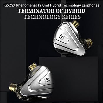 Amazon.co.jp: KZ ZSX イヤホン 5BA 1DD ハイブリッドドライバー