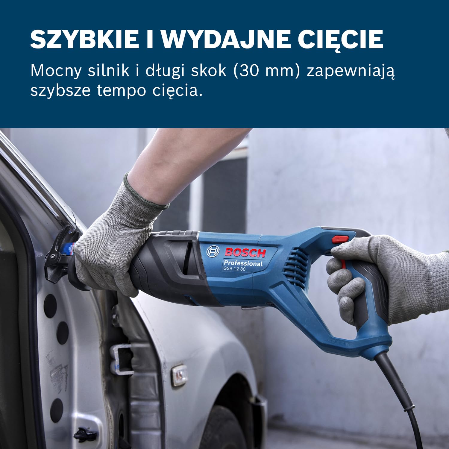 Bosch Professional Piła szablasta GSA 12-30 (walizka)