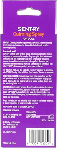 Miniatura 7 de Spray para buen comportamiento, Sentry Good, calmante para perros, 1 onza