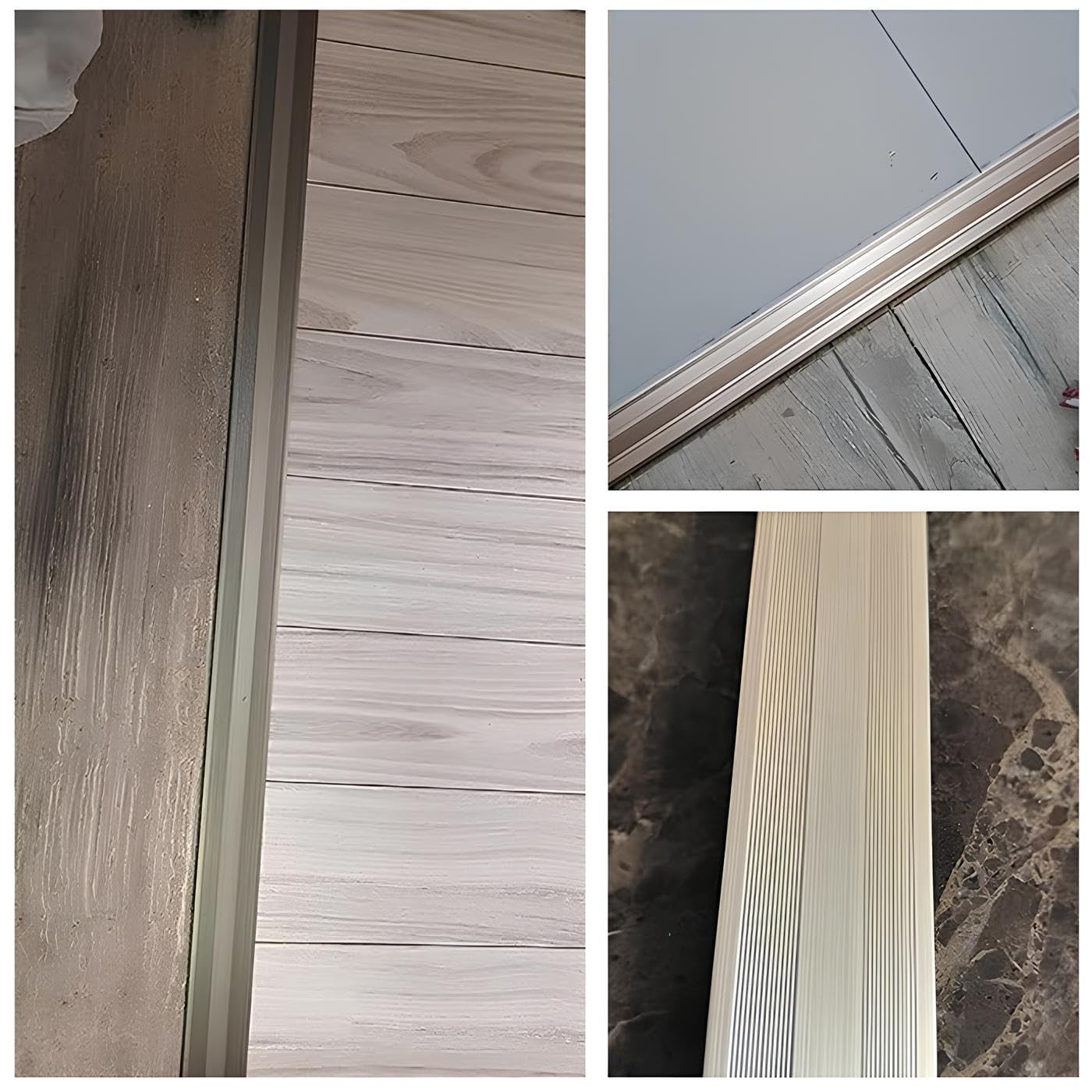 Bande De Seuil Barre De Seuil Autocollant En T Aluminium