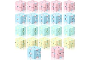 22-Piece Flip It Fidget Cube for Anxiety Relief, Stress Reduction, and Time-Killing