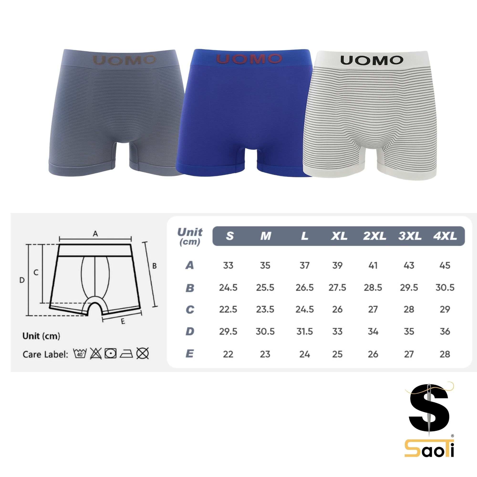 Lot de 12 boxers en microfibre pour homme, sans coutures, doux et confortables, colorés et modernes.