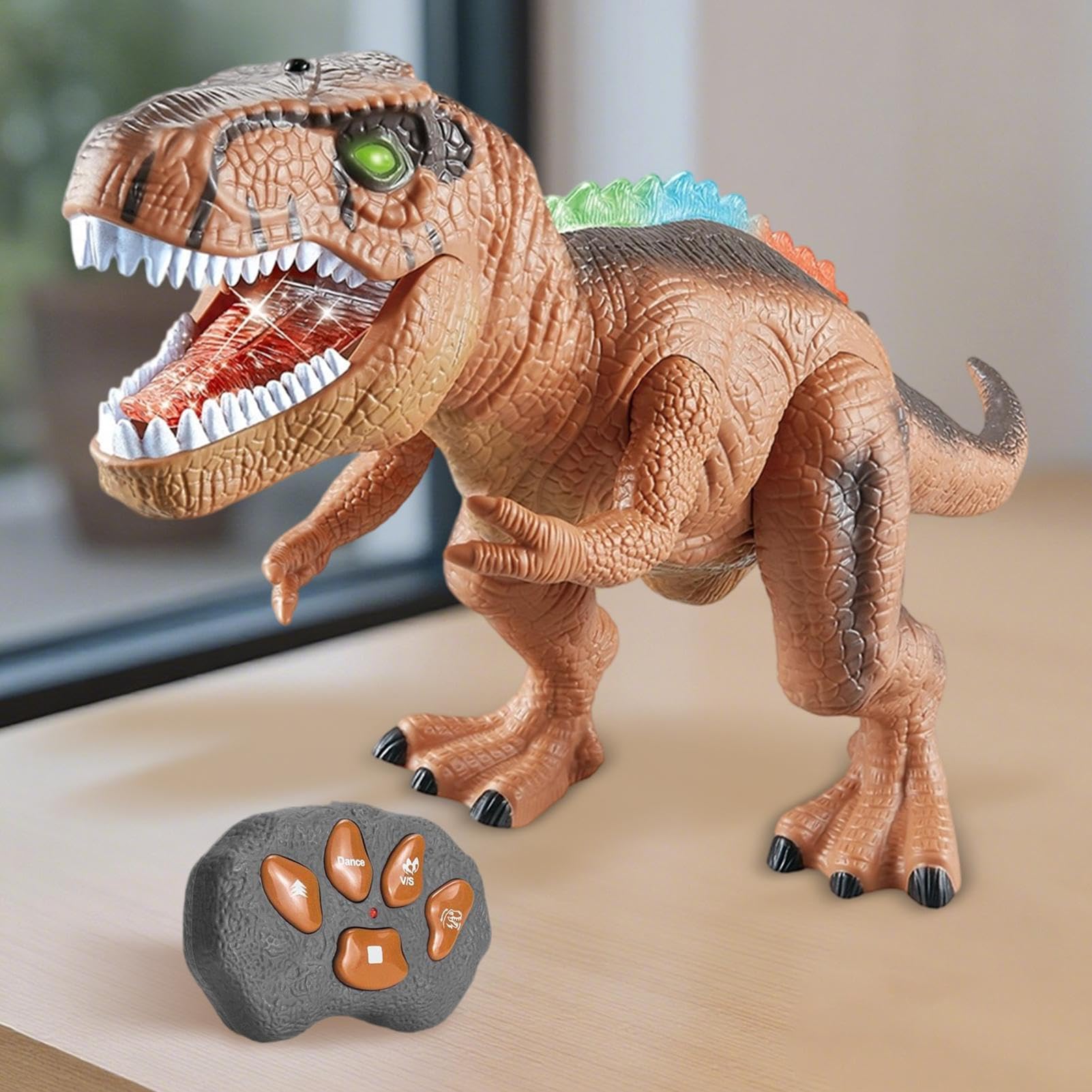 Giocattoli Dinosauri Telecomandati Realistico RC Educativo Elettronico