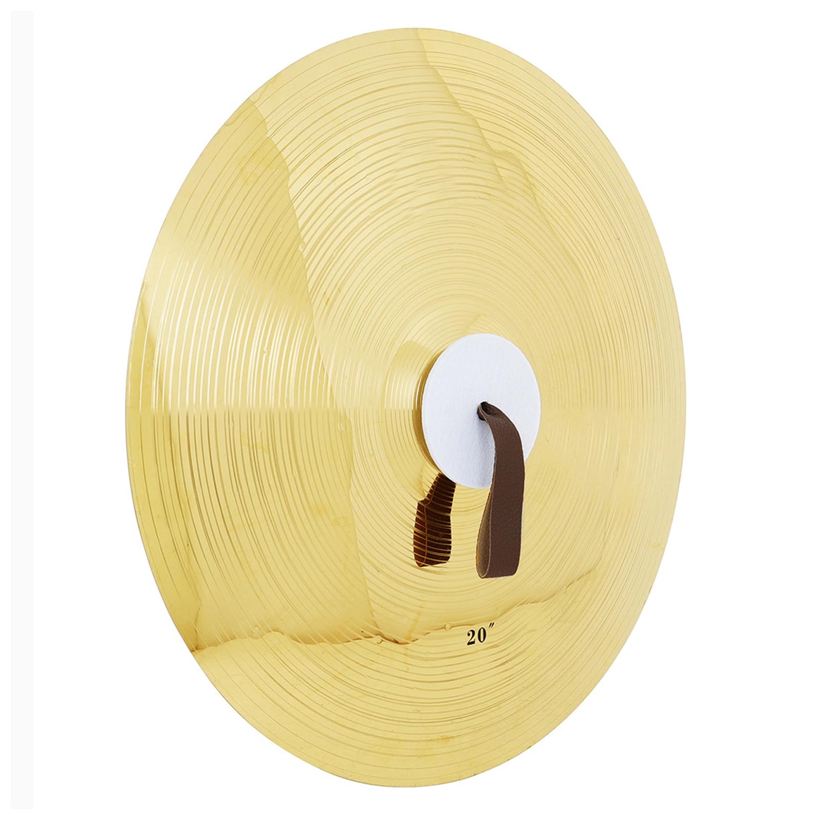 1 coppia di piatti da pratica multiuso, set di piatti in ottone con piastra portatile per percussioni da 35, 40 e 51 cm, piatti crash