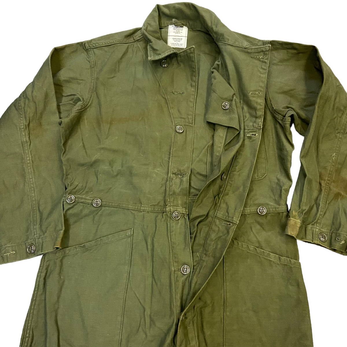 Amazon.co.jp: 80s 米軍 US ARMY カバーオール Large オリーブ Amazon.co.jp: 80s 米軍 US ARMY カバーオール Large オリーブ