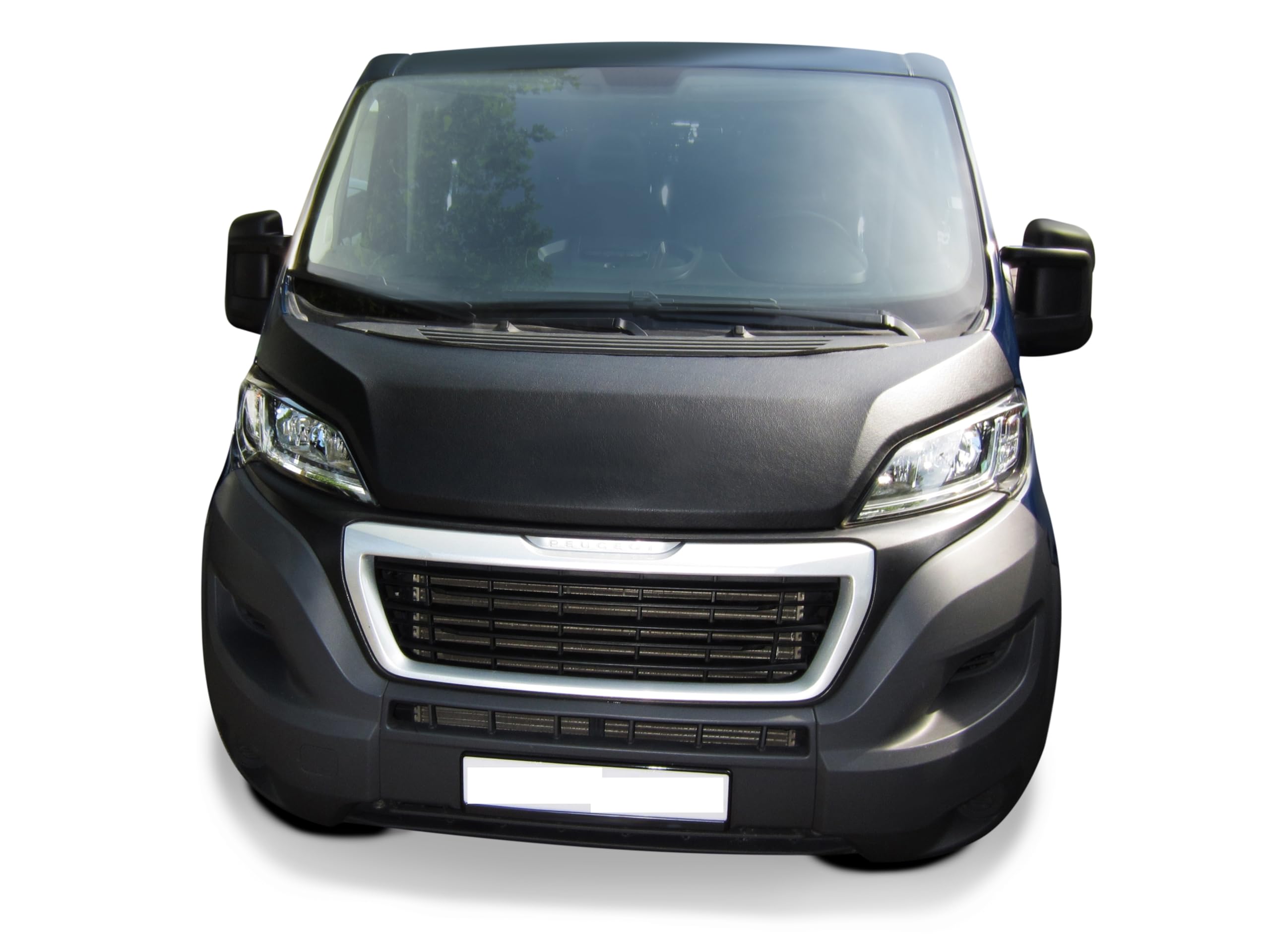AB3-00052 Auto BRA Motorhaubenschutz kompatibel mit FIAT Ducato Peugeot Boxer Citroen Jumper Bj. ab 2014 Haubenbra Steinschlagschutz Tuning