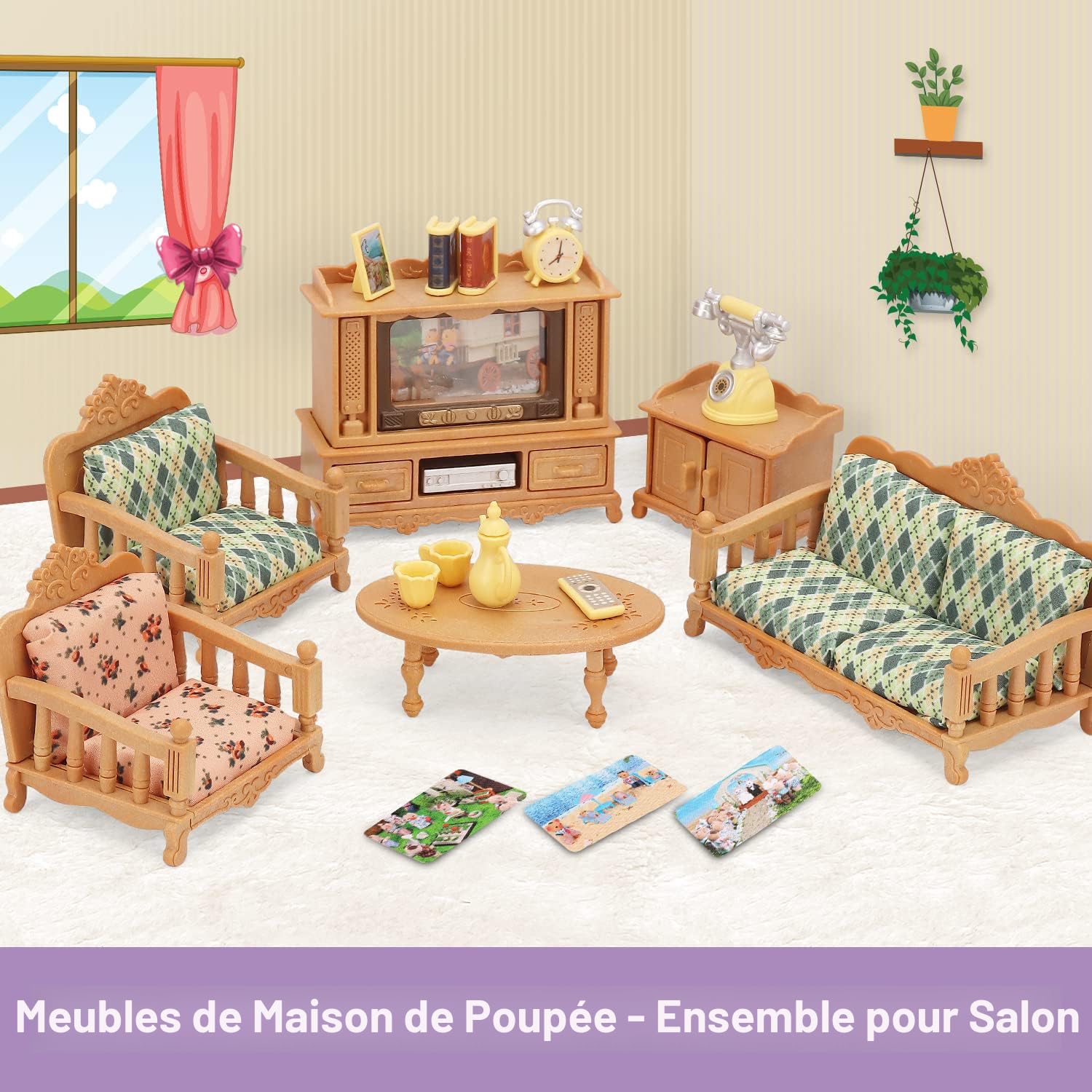 Maison de Poupées Maison de Rêve Jouet Fille 3-8 Ans Éducatif - Jeux - Jouets Maison de Poupées Maison de Rêve Jouet Fille 3-8 Ans Éducatif - Jeux - Jouets