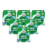 Scrubbing Bubbles Continuous Clean Toilet Drop-Ins, Automatic Blue Toilet Bowl Cleaner, Septic-Safe Tank Tablets Remove Hard Water Minerals & Limescale, Stain & Smell Protection, 3 Count (Pack of 6)