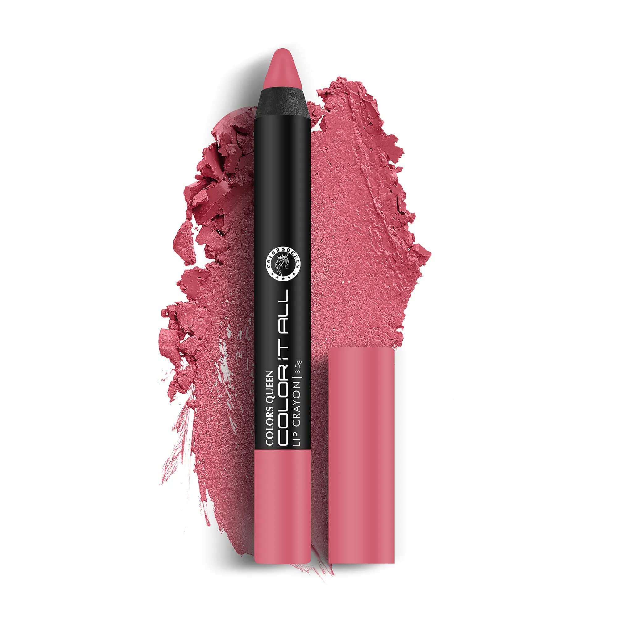 Colors Queen [Pack of 3 + 1 Tester Free] it All, Lip Crayon, 3.5g - CR-20 (16 - Keep It Fun)