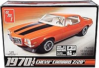 AMT 1970 1/2 Chevy Camaro Z/28 1:25 Scale Model Kit - Authentic Rally Wheels, Decals, Over 100 Parts